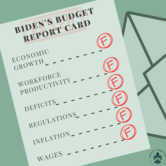 Image For Biden's Budget Report Card